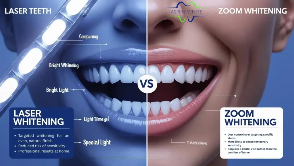 Laser Teeth Whitening vs. Zoom Whitening Norwich