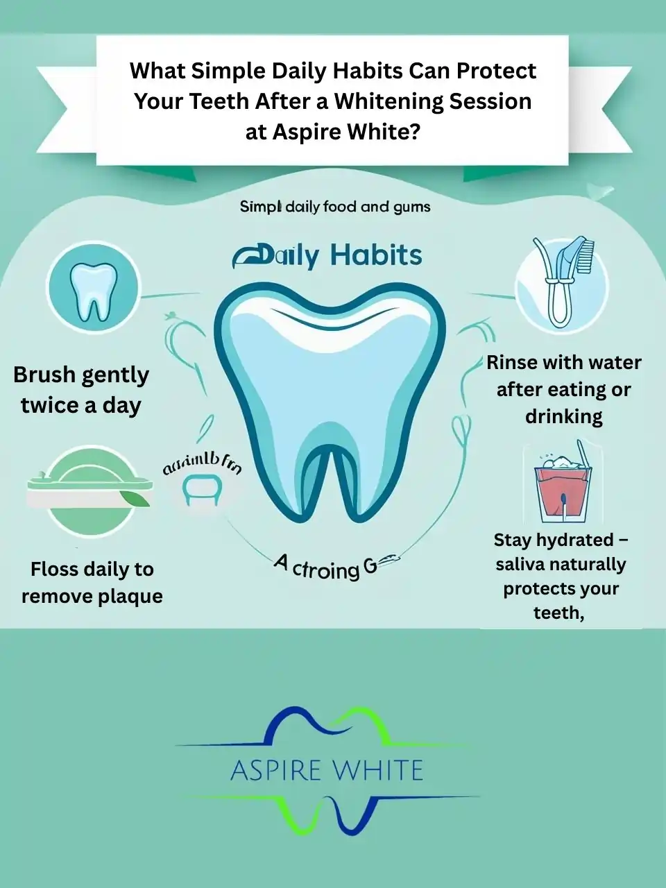 What Simple Daily Habits Can Protect Your Teeth After a Whitening Session at Aspire White Norwich